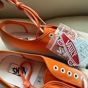 Vans orange Ombré brand new with tags